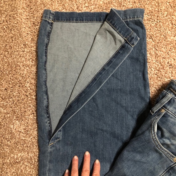 NWT Banana Republic High Rise Wide Leg Jeans 30 - Picture 12 of 14